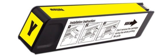 Compatible HP 981X Yellow Ink Cartridge High Capacity L0R11A