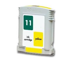 Compatible HP 11  Yellow Ink cartridge