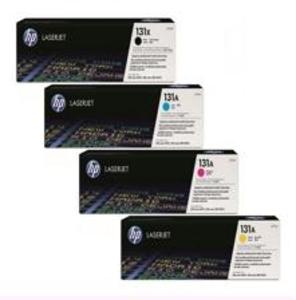 Original HP 131 Toner Cartridge Multipack (CF210X/CF211A/CF213A/CF212A) (Black,Cyan,Magenta,Yellow)