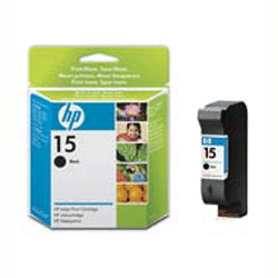 Original HP 15 Black Ink cartridge (C6615DE) [25ml]