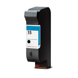 Remanufactured HP15 (C6615DN) High Capacity Black 25ml ink cartridge