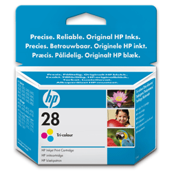 Original HP 28 Tri-Colour Ink cartridge  [8 ml]