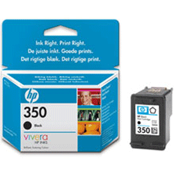 Original HP 350 Black Ink cartridge (CB335EE) (4.5ml)