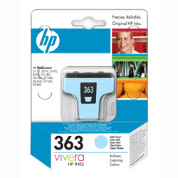 Original HP 363 Light Cyan Ink cartridge (C8774E)