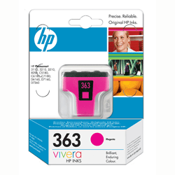 Original HP 363 Magenta Ink cartridge (C8772E)