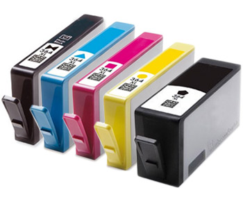 Compatible HP 364XL a set of 5 Ink Cartridges Black/Photo Black/Cyan/Magenta/Yellow