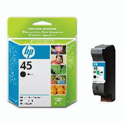 Original HP 45 (51645AE)Black Ink cartridge  (51645AE) [42 ml]