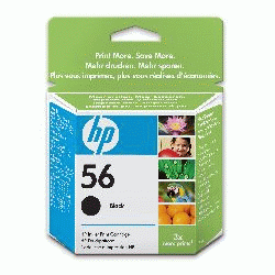 Original HP 56 Black Ink cartridge [19 ml]