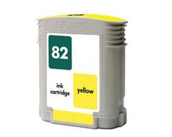 Original HP No.82 Yellow Ink Cartridge (CH568A)