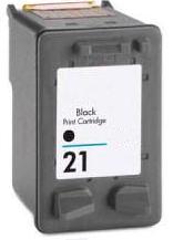 Remanufactured HP 21 (C9351AE) High Capacity Black  Ink cartridge (Has 3 x More Ink Than The Originals)