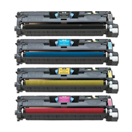 Compatible HP Q3960A, Q3961A, Q3962A, Q3963A a Set of 4 Toner Cartridges