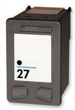 Remanufactured HP 27 Black High Capacity Ink cartridge  (C8727AN)