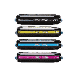 Compatible HP Q7560A, Q7561A, Q7562A, Q7563A a Set of 4 Toner Cartridges Black/Cyan/Magenta/Yellow