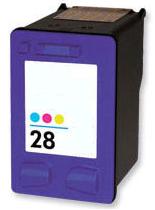 Remanufactured HP 28 Colour High Capacity Ink cartridge (C8728AN)