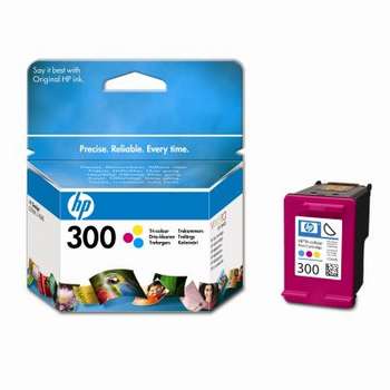 Original HP 300 Colour  Ink cartridge (CC643EE )