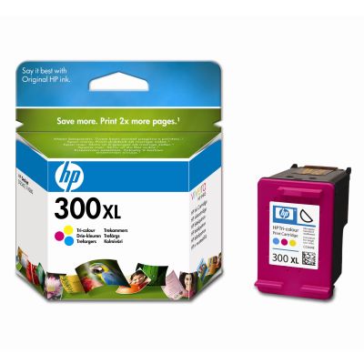 Original HP 300 XL Colour Ink cartridge (CC644EE )