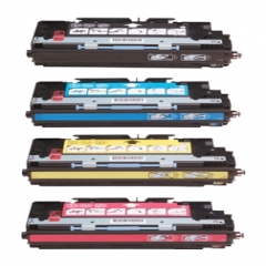 Compatible HP Q2670A, Q2671A, Q2672A, Q2673A a Set of 4, Black/Cyan/Magenta/Yellow Toner Cartridges