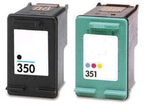 Original HP 350/351  Ink Cartridges  Combo-pack (SD412EE)