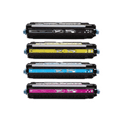 Compatible HP Q6470A, Q6471A, Q6472A, Q6473A a Set of 4, Black/Cyan/Magenta/Yellow Toner Cartridges