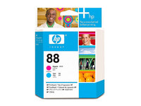 Original HP 88 Magenta and Cyan  Printhead C9382A