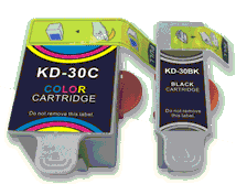 Compatible Kodak 30XL 1x Black and 1 x Colour  Ink Cartridges