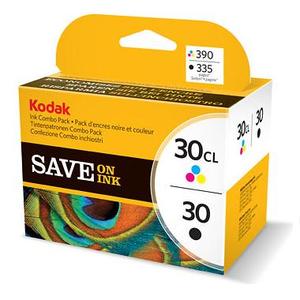 Original Kodak 30 Black and Colour Ink Cartridge Multipack (8039745)