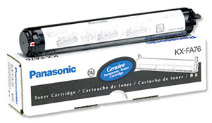 Original Panasonic KX-FA76X Black Toner Cartridge