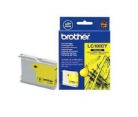 Original Brother LC1000Y Yellow Inkjet Cartridge