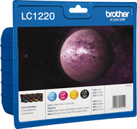 Original Brother LC1220 Ink Cartridge Value Multipack