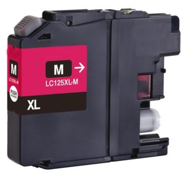 Compatible Brother LC125XL Magenta Ink Cartridge
