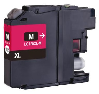 Original Brother LC125XLM Magenta Ink Cartridge High Capacity