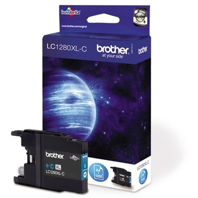 Original Brother LC1280XL-C Cyan Ink Cartridge