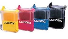 Compatible Brother LC50 a Set of 4 cartridges (Black/Cyan/Magenta/Yellow)