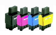 Compatible Brother LC900/LC41 a Set of 4 Ink cartridges (Black/Cyan/Magenta/Yellow)