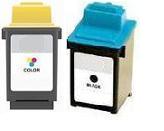 Remanufactured Lexmark 50 (17G0050) Black and Lexmark 20 (15M0120) Colour Ink cartridges High Capacity