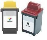 Remanufactured Lexmark 70 (12A1970) Black and Lexmark 20 (15M0120) Colour High Capacity Ink cartridges