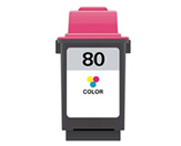 Remanufactured Lexmark 80 (12A1980) Colour  High Capacity Ink cartridge