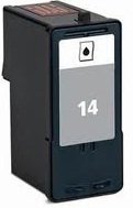 Remanufactured Lexmark 14 Black Ink Cartridge (18C2090E)