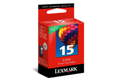 Original Lexmark 15 Colour Ink cartridge (18C2110E)