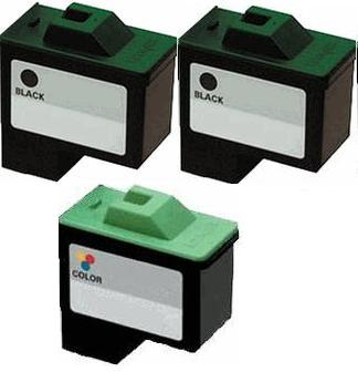 Remanufactured Lexmark 16 Black and 26 Colour Ink Cartridge + EXTRA BLACK High Capacity