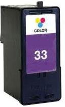 Remanufactured Lexmark 33 Colour Ink Cartridge (18C0033e)