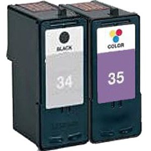 Remanufactured Lexmark 34 (18C0034e) and 35 (18C0035e) High Capacity Ink Cartridges