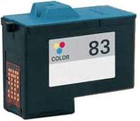 Remanufactured Lexmark 83 Colour High Capacity Ink cartridge (18L0042)