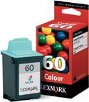 Original Lexmark 60 Colour Ink cartridge (17G0060)