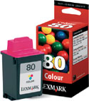 Original Lexmark 80 Colour Cartridge (12A1980)