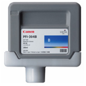 Original Canon PFI-304B Original Blue Ink Cartridge