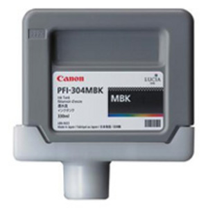 Original Canon PFI-304MBK Matt Black Ink Cartridge