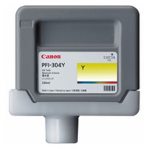 Original Canon PFI-304Y Original Yellow Ink Cartridge