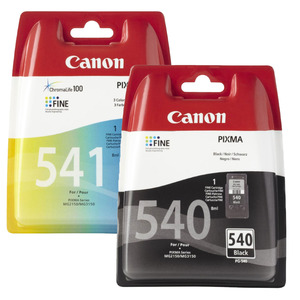 Original Canon PG-540 Black and CL-541 Colour Twin Pack