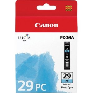 Original Canon PGI-29PC Original Photo Cyan Ink Cartridge